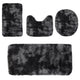 Set 4 covorase baie, plus, antiderapant, absorbant
